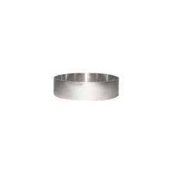 Cercle à mousse inox ø 8 x 4,5 cm