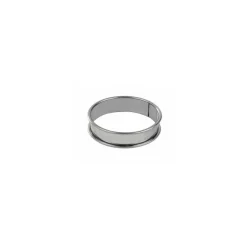 Cercle à tarte inox ø 10 x 2,7 cm