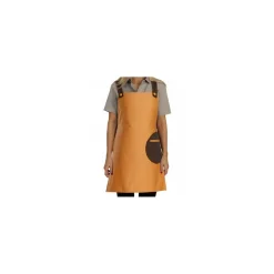 Chasuble polycoton moka / ivoire 85 cm TU
