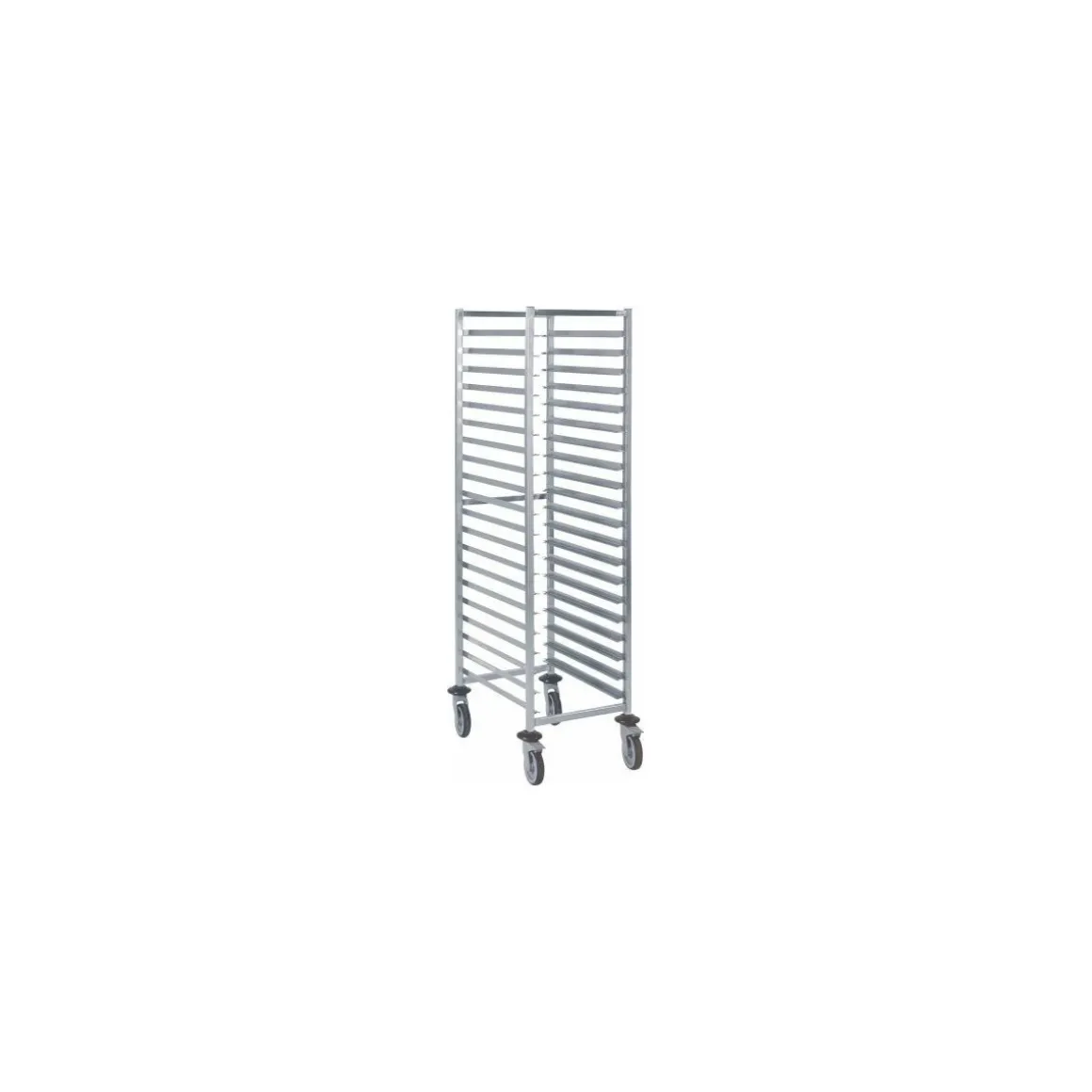 Échelle inox 20 niveaux 60 x 40 cm