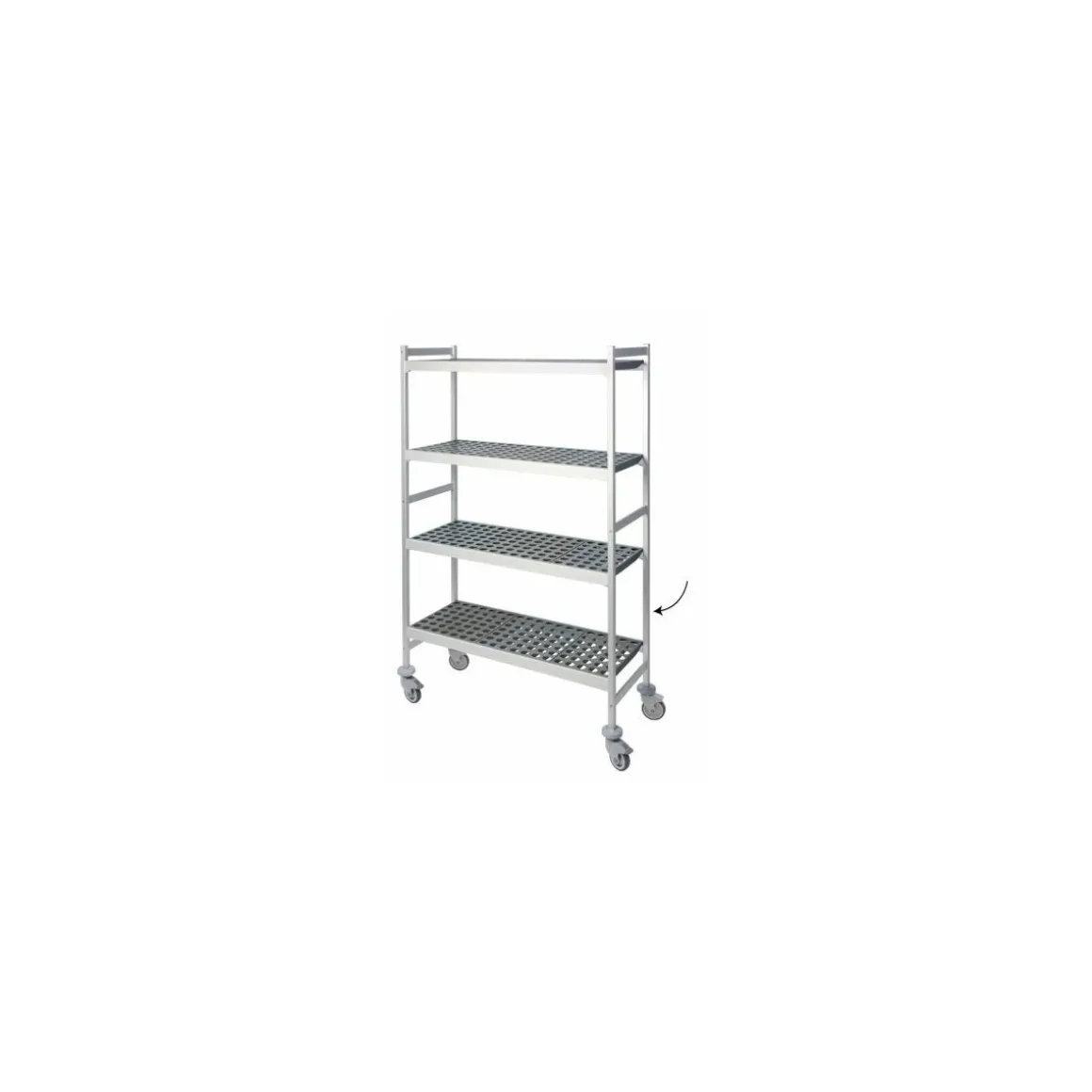 Échelle mobile pour rayonnage Fermostock 6611 P 36 cm