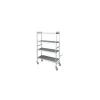 Échelle mobile pour rayonnage Fermostock 6611 et 6622 P 56 cm