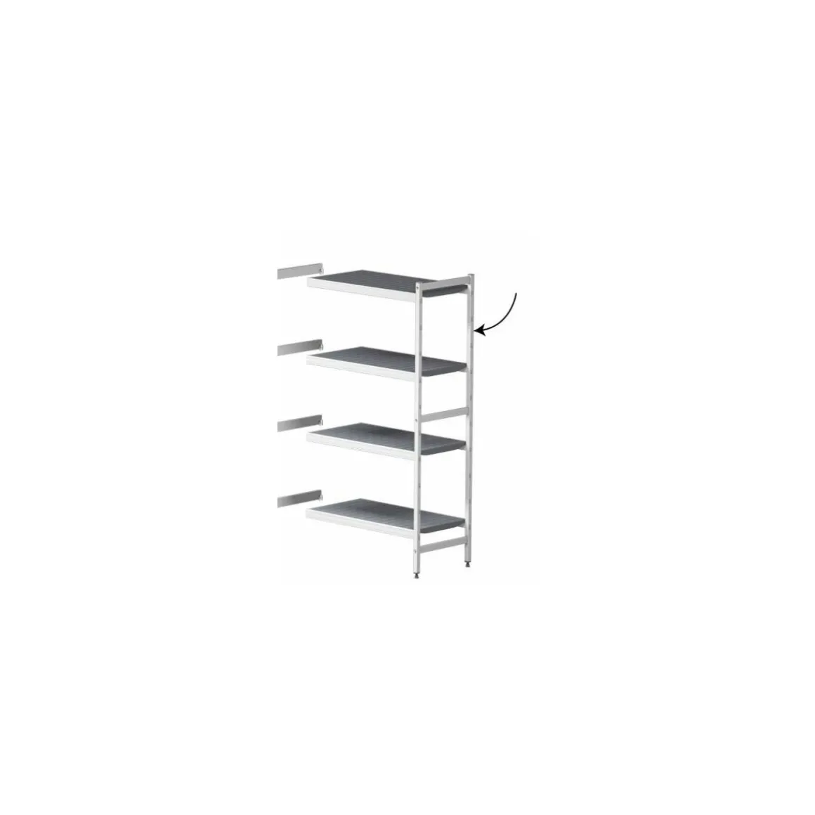 Échelle pour rayonnage Fermostock 6611 P 36 cm