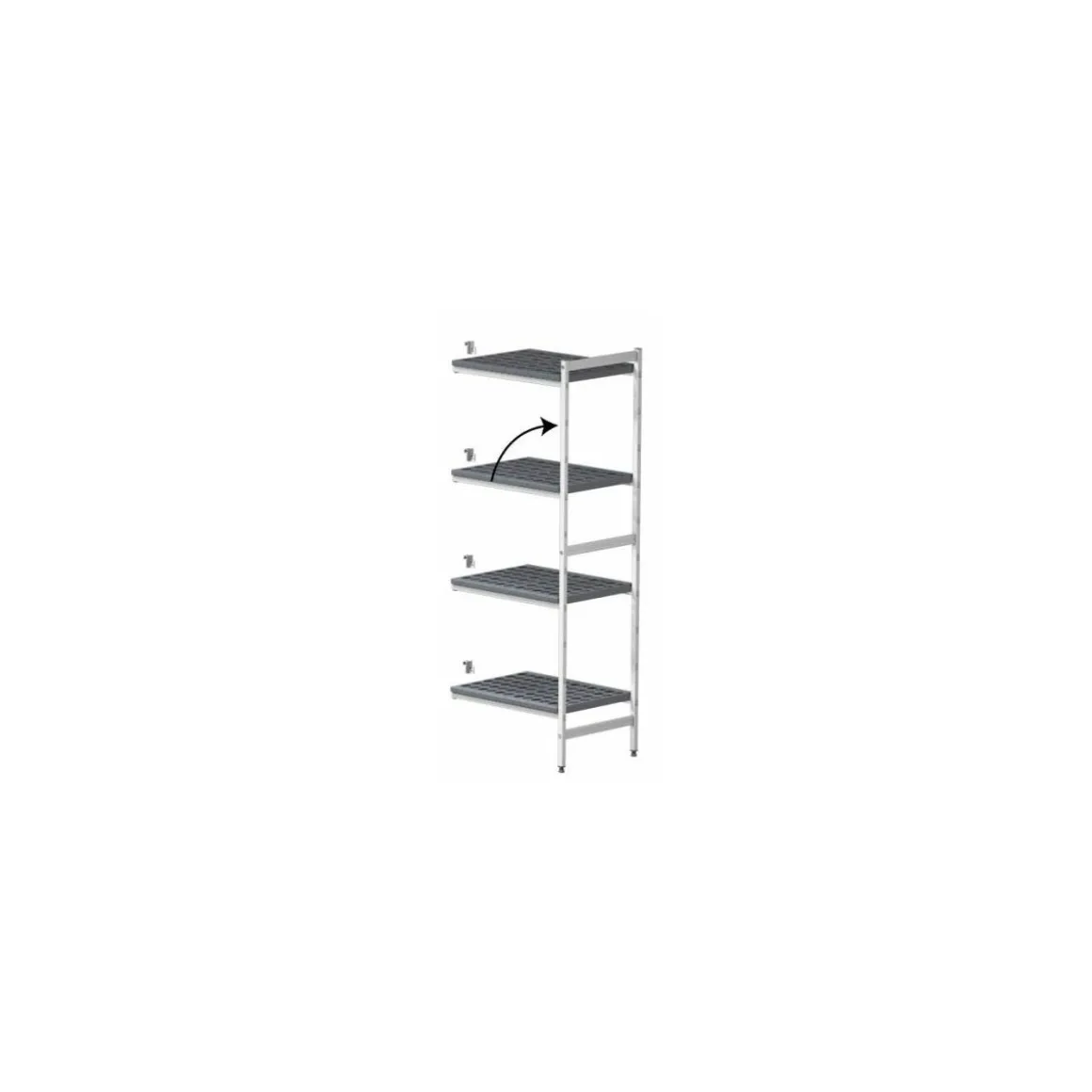 Échelle pour rayonnage Fermostock 5711 P 36 cm