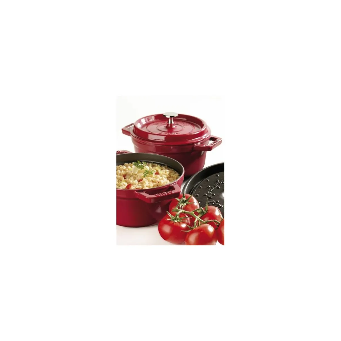 Cocotte fonte cerise Staub ø 24 cm