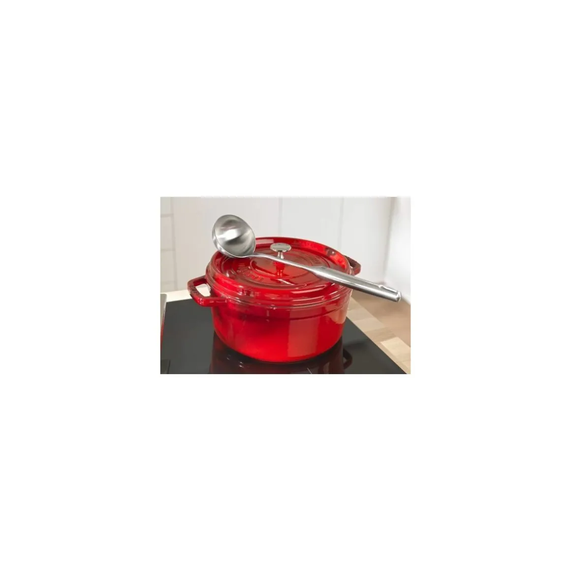 Cocotte fonte cerise Staub ø 24 cm