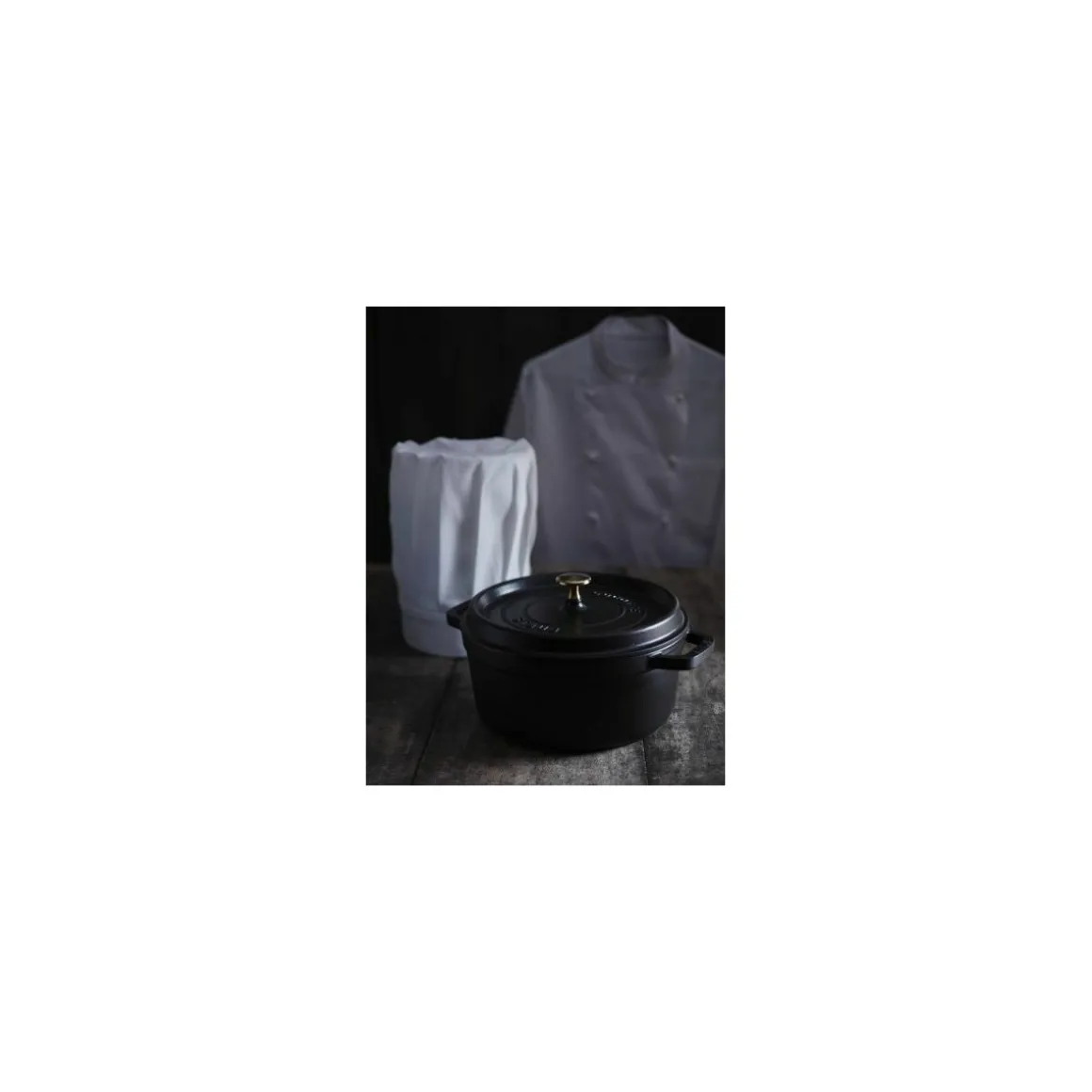 Cocotte fonte noire Staub ø 20 cm