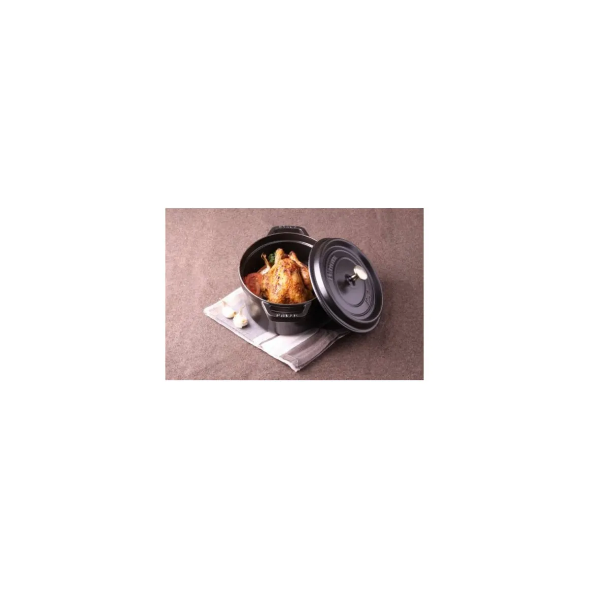 Cocotte fonte noire Staub ø 28 cm