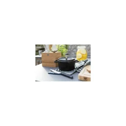 Cocotte fonte noire Staub ø 24 cm