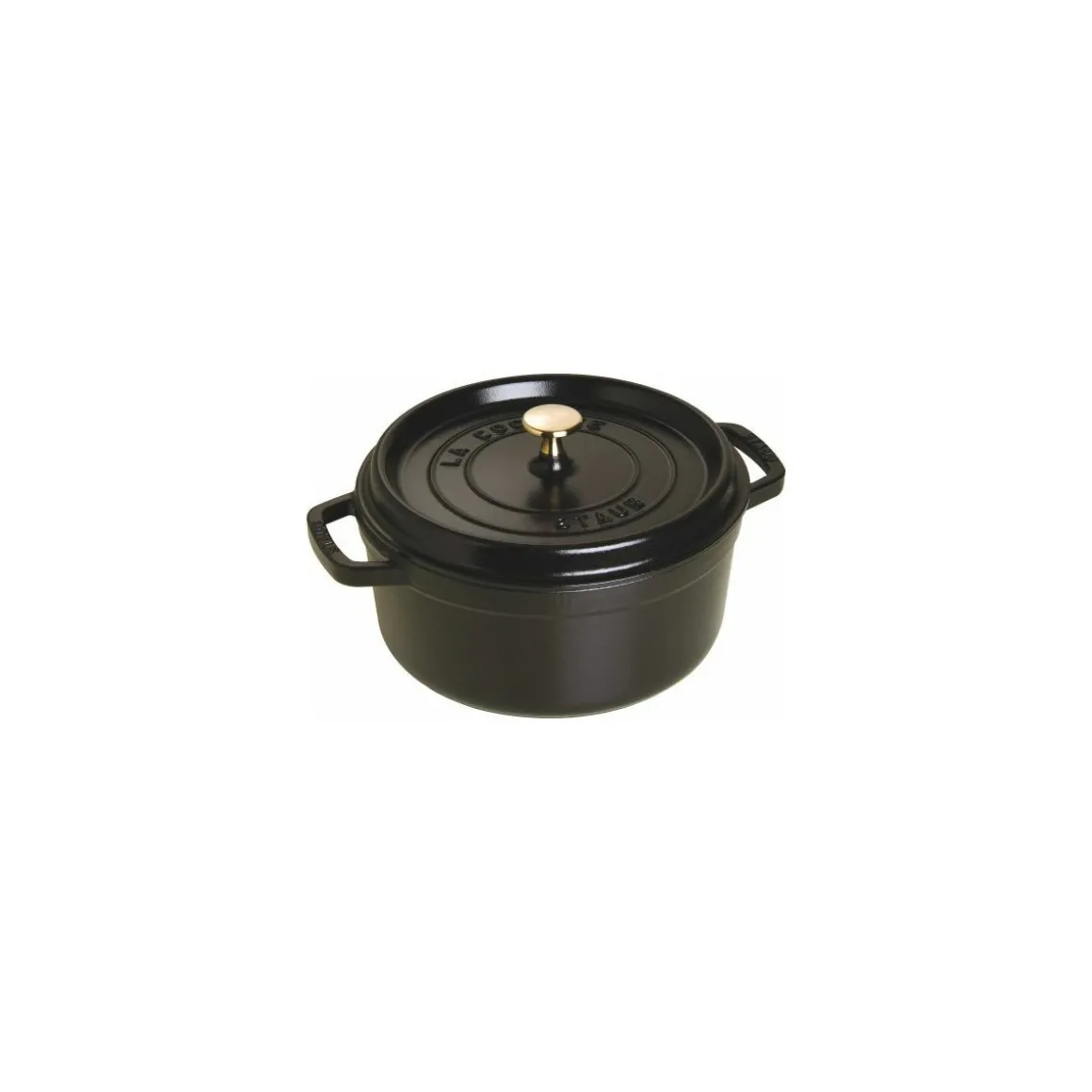 Cocotte fonte noire Staub ø 24 cm