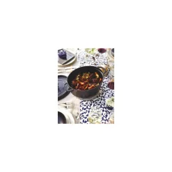 Cocotte fonte ovale noire ø 29 cm