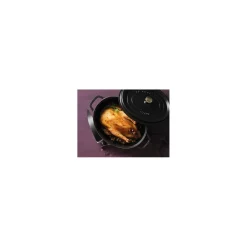 Cocotte fonte ovale noire Staub ø 31 cm