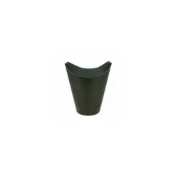 Coffret à frites carton refermable noir 480 ml - par 50