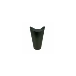 Coffret à frites carton refermable noir 660 ml - par 50