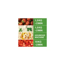 Combiné cutter et coupe légumes R402 Vitesse Variable