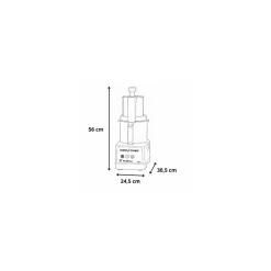 Combiné cutter et coupe légumes R201 XL + 2 disques
