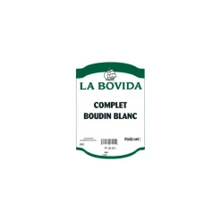 Complet boudin blanc - par 2 kg