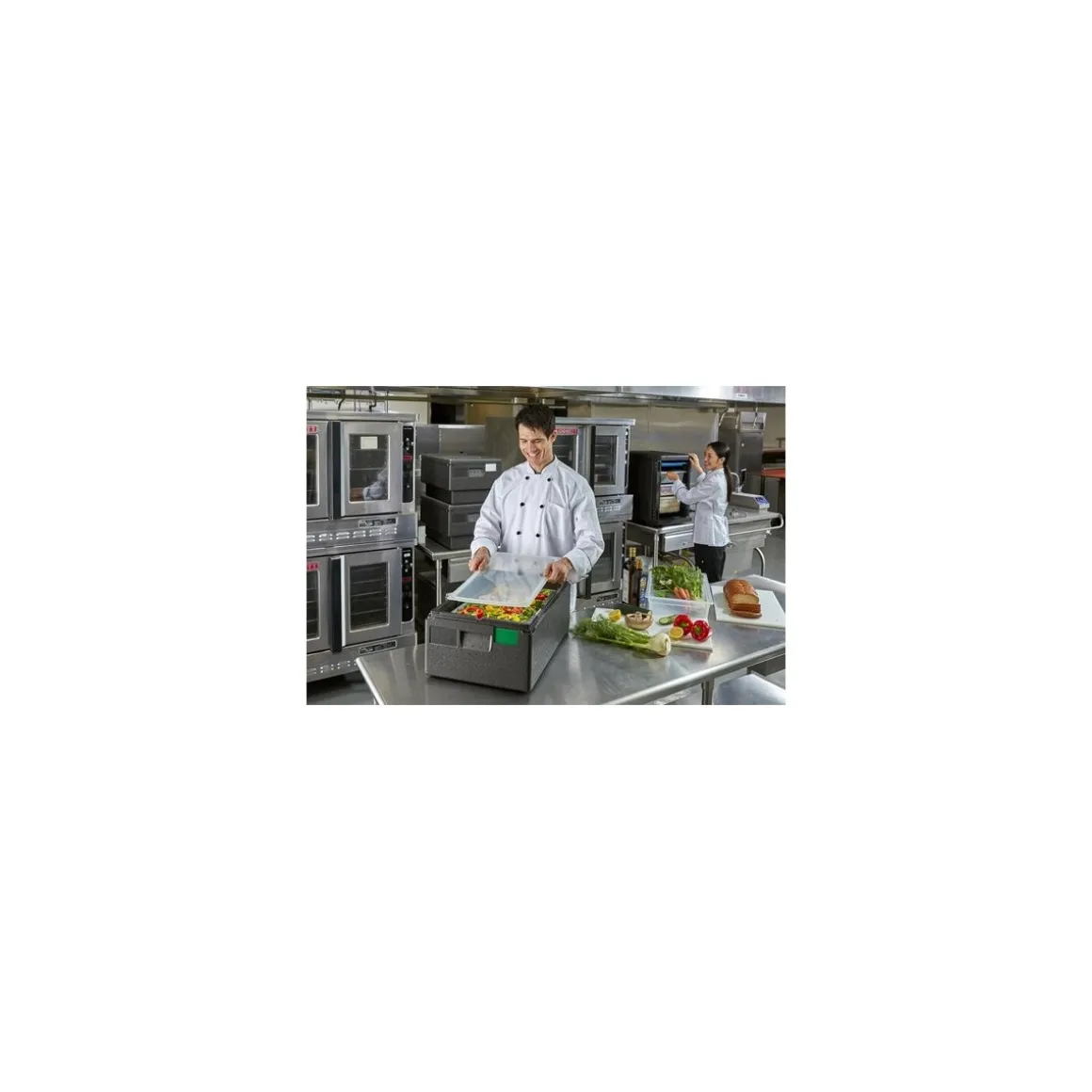 Conteneur isotherme Cam GoBox Cambro ouverture dessus 35,5 L