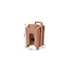 Conteneur isotherme pour liquide Camtainers 350LCD Cambro 12,7 L