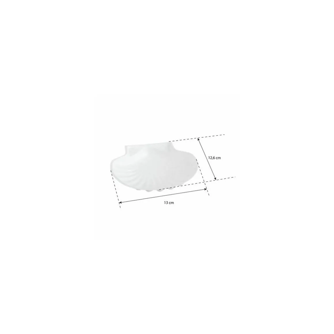 Coquille St Jacques blanche PS 220 ml - par 100