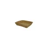 Corbeille Dordogne en PP miel 38 x 28 x 8 cm