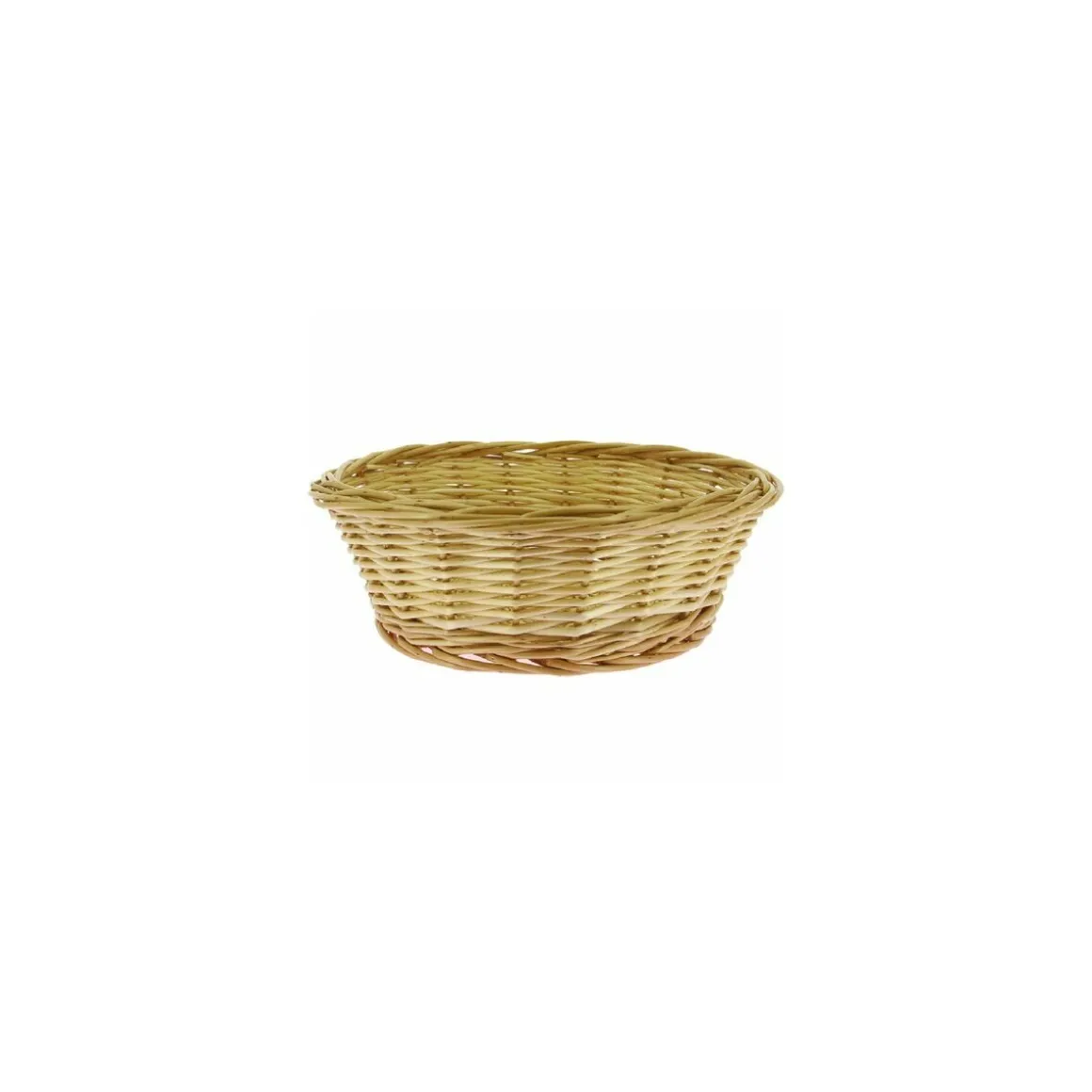 Corbeille ronde Naturys osier ø 30 x 10 cm - par 8