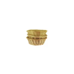 Corbeille ronde Naturys osier ø 30 x 10 cm - par 8