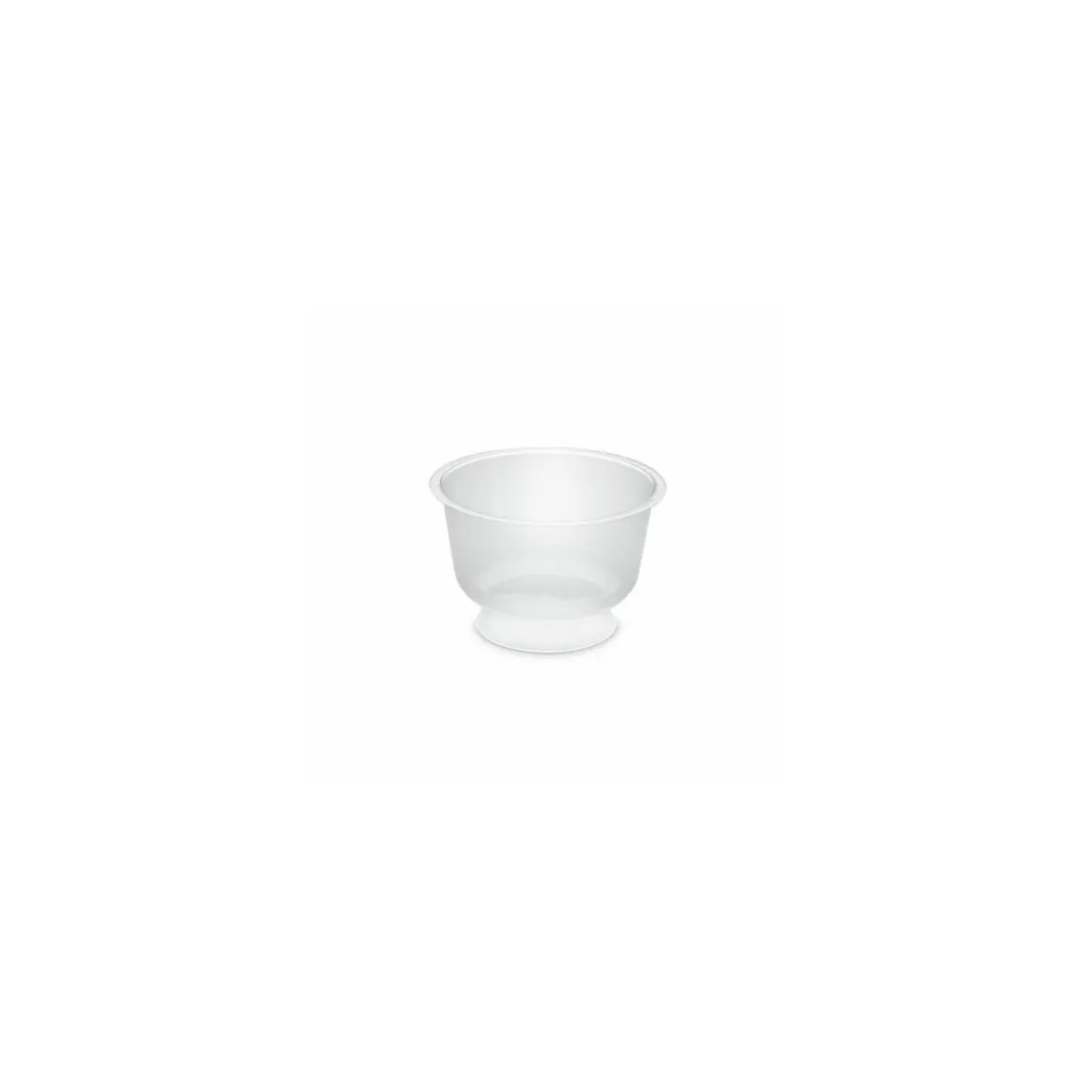 Coupe dessert à pied 200 ml translucide - par 25