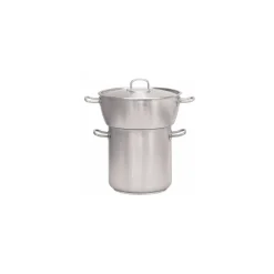 Couscoussier bombée couvert inox 44 L 52 cm ø 40 cm