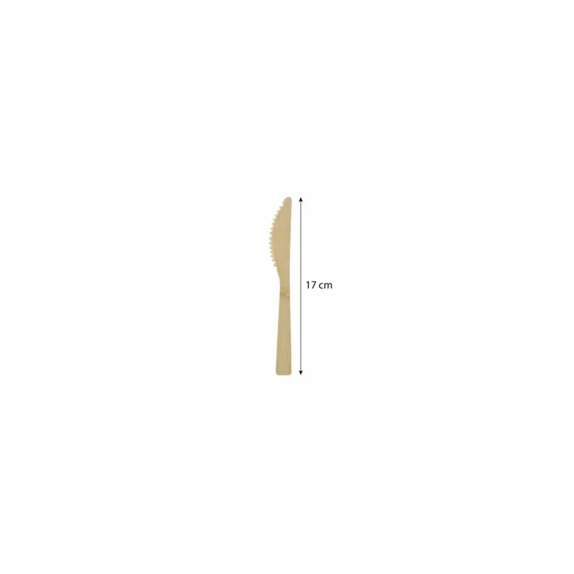 Couteau bambou 17 cm - par 100