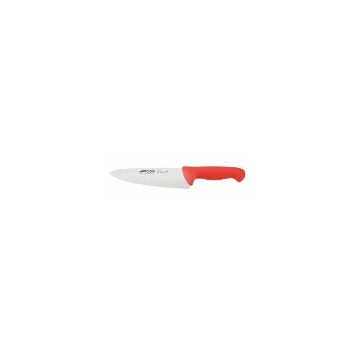 Couteau de cuisine gamme 2900 rouge Arcos 20 cm
