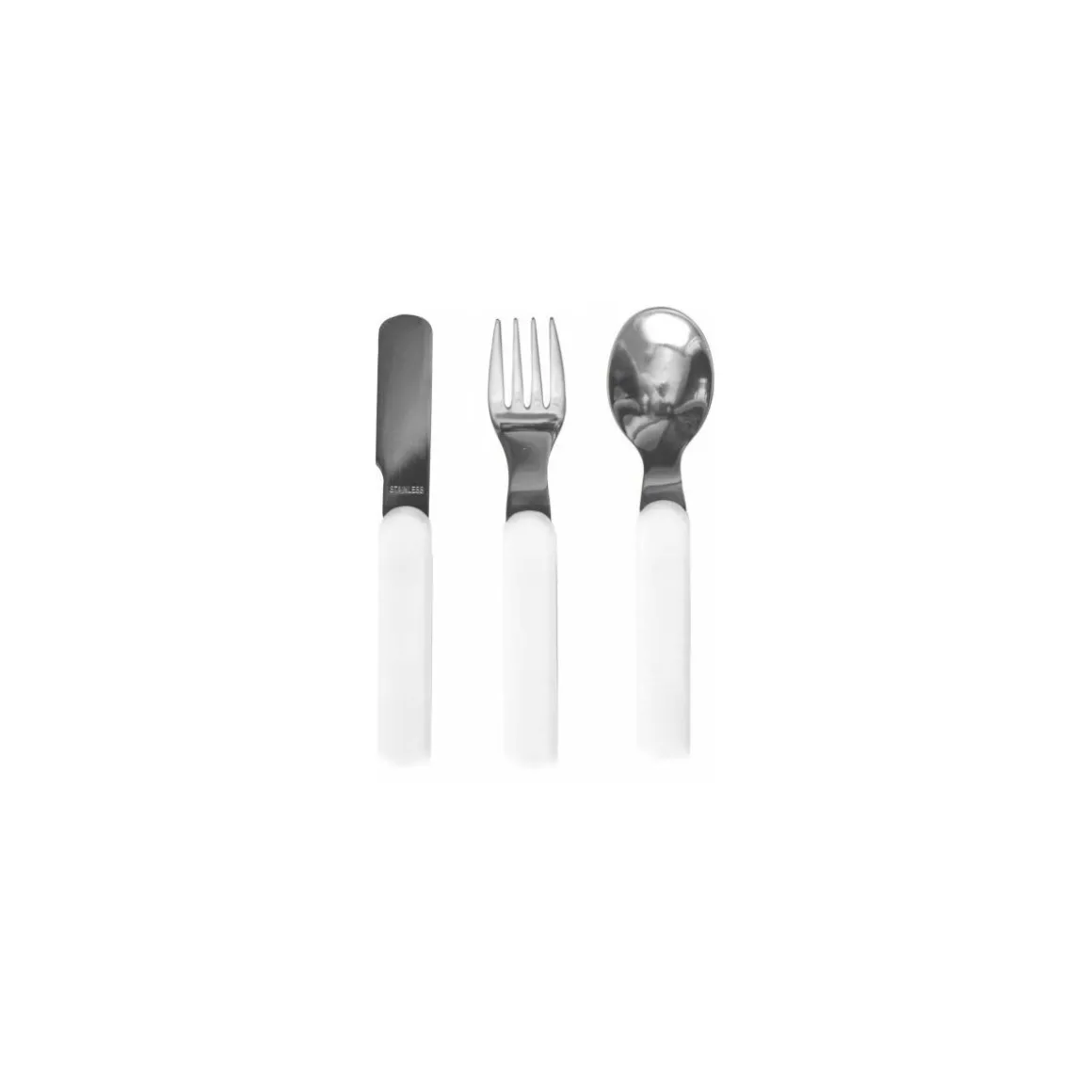 Couteau enfant ABS blanc 14 cm - par 12