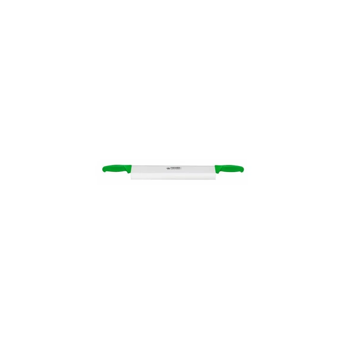 Couteau à fromage 2 mains Fischer vert 40 cm