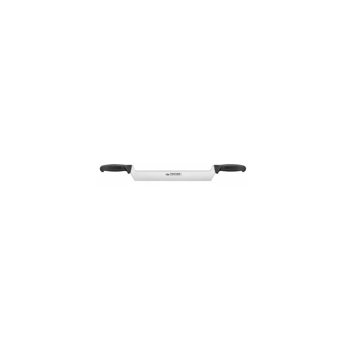 Couteau à fromage 2 mains Fischer noir 33 cm