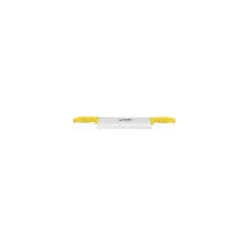 Couteau à fromage 2 mains jaune 33 cm