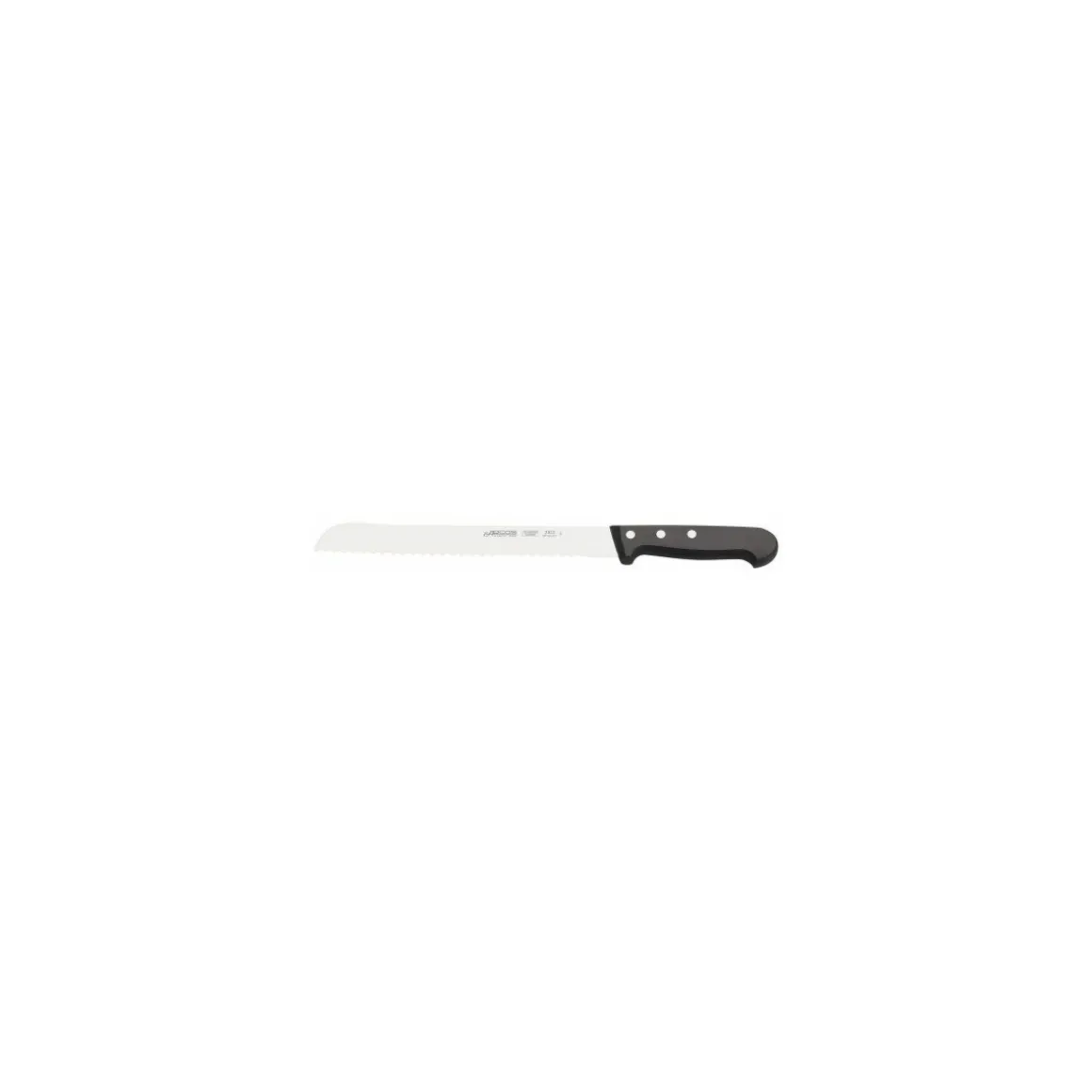 Couteau à pain Arcos noir 25 cm