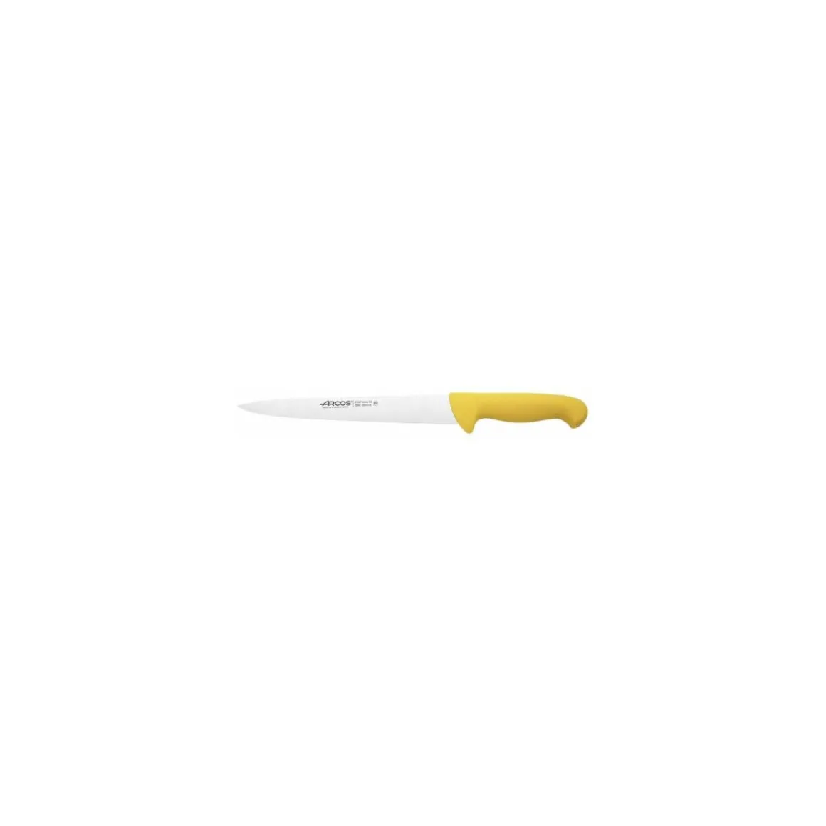 Couteau tranchelard gamme 2900 jaune Arcos 25 cm