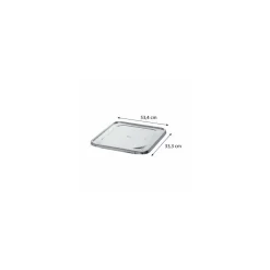 Couvercle aluminium pour plateau GN1/1 H. 67 mm - par 50