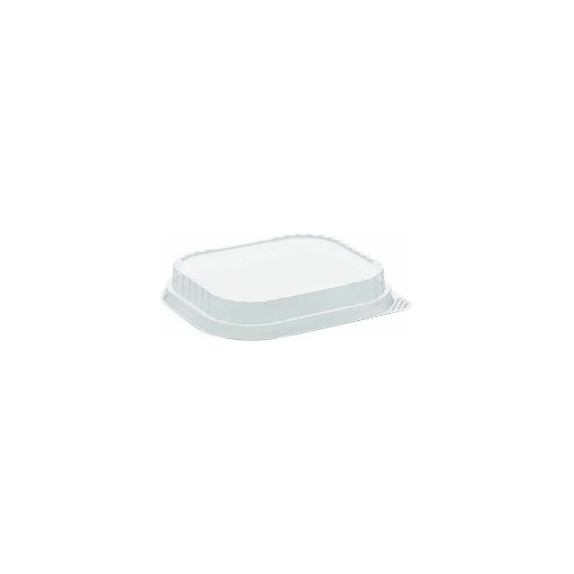 Couvercle APET pour barquette aluminium 57,9 cl - par 75