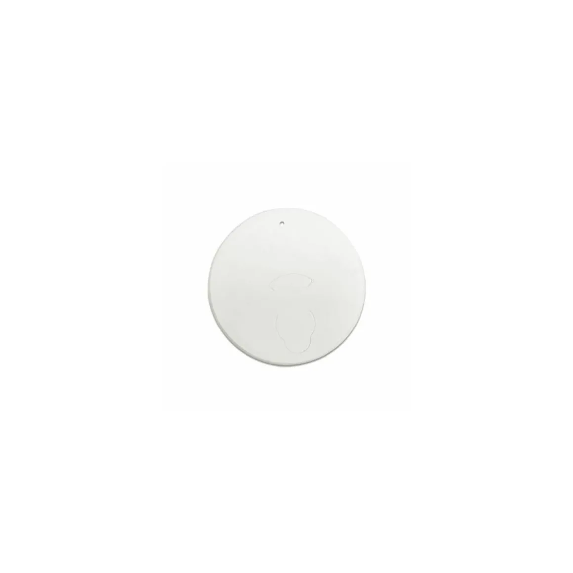 Couvercle carton blanc pour gobelets carton 240 et 300 ml - par 50