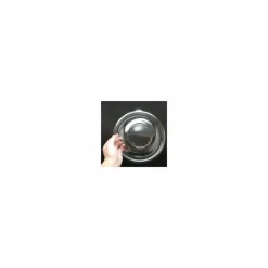 Couvercle dôme plastique transparent pour saladier rond jetable 14 cm - par 50