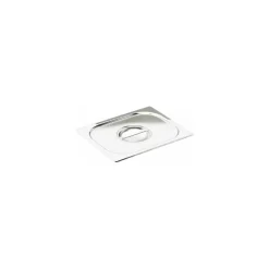 Couvercle inox avec poignée pour bac GN 1/1