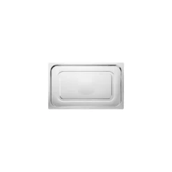 Couvercle inox GN 1/2 sans poignée