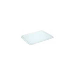 Couvercle jetable PET pour bac kata crock 18 x 26,5 x 1 cm - par 200