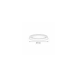Couvercle PET pour pot 8 et 10 cl - par 100