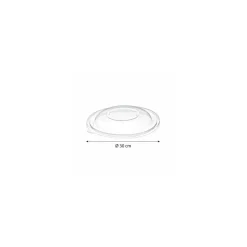Couvercle PET pour saladier 4,5 L - par 50