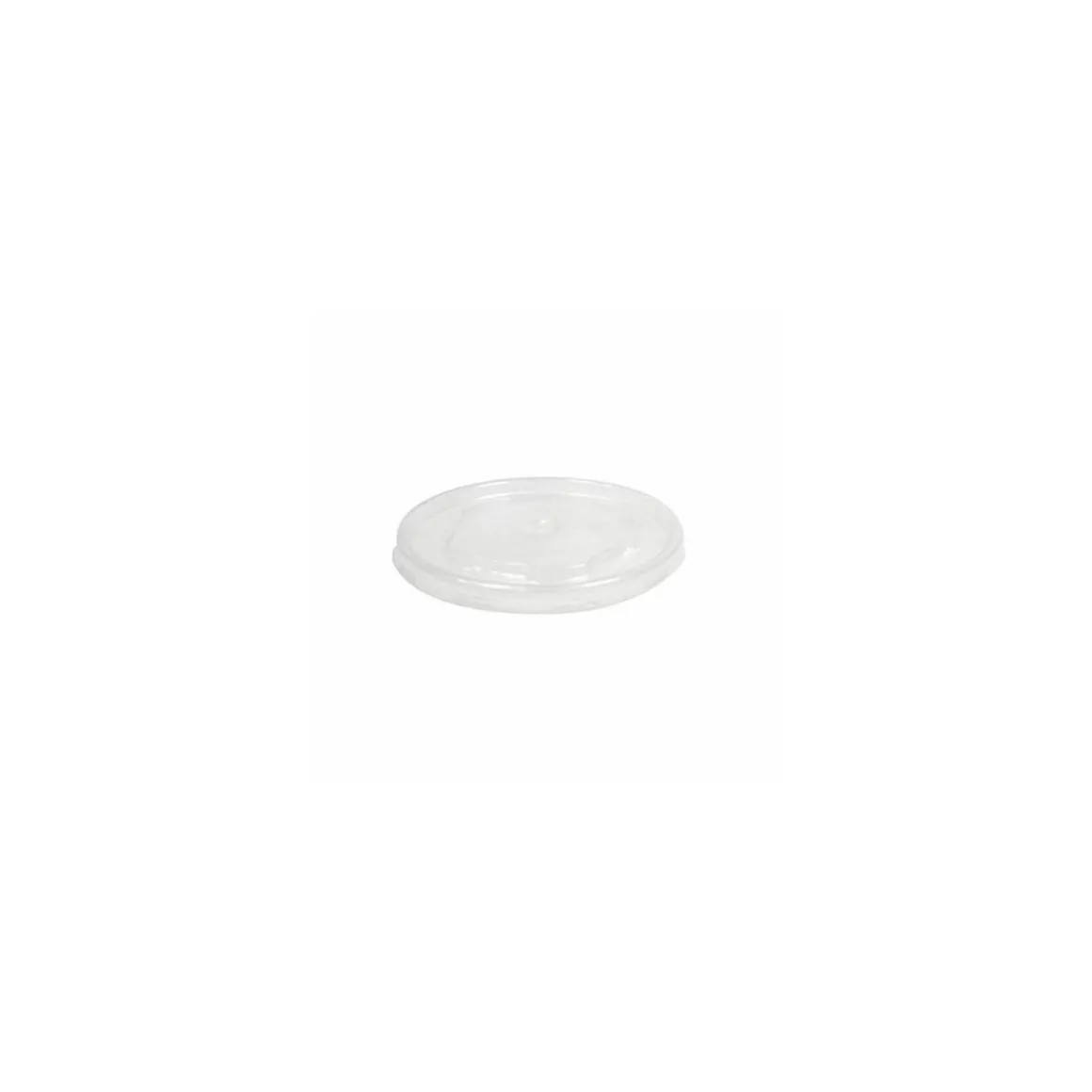 Couvercle plastique pour pot en carton 350 ml - par 50