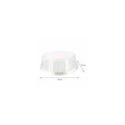 Couvercle plateau fruits de mer ovale 50 x 35 cm - par 30