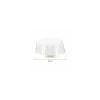 Couvercle plateau fruits de mer rond ø 35 cm - par 30