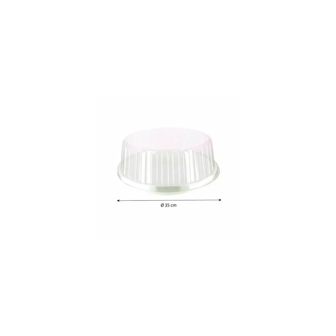 Couvercle plateau fruits de mer rond ø 35 cm - par 30